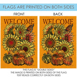 Harvest Sunflower Welcome Flag image 9