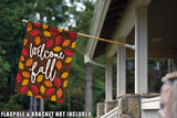 Welcome Fall Leaves Flag image 8