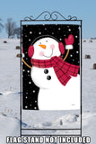 Joyful Snowman Flag image 8