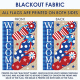 Burlap Flip Flops Flag image 9