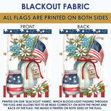 Patriotic Mason Jars Flag image 9