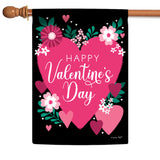 Valentines Flower Hearts Flag image 5