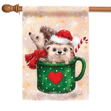 Christmas Coffee Hedgehog Image 5