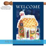 Gingerbread Welcome Flag image 4