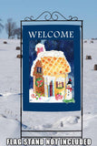 Gingerbread Welcome Flag image 8