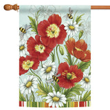 Poppies & Daisies Flag image 5