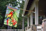 Macaw Paradise Flag image 8