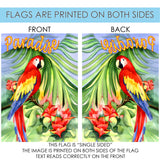 Macaw Paradise Flag image 9