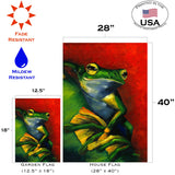 Tranquil Tree Frog Flag image 6