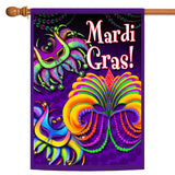 Happy Mardi Gras Flag image 5
