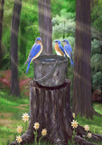 Birds on a Bucket Flag image 2