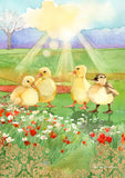Ducklings at Dawn Flag image 2
