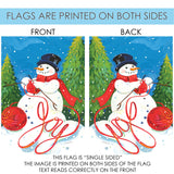 Knitting Snowman Flag image 9