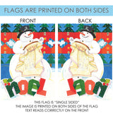 Snowy Noel Flag image 9