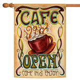 Café Open Flag image 5