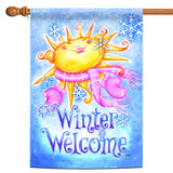 Winter Welcome Flag image 5