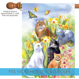 Flower Cats Flag image 4