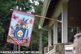 Butterfly Bouquet Flag image 8