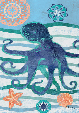 Oceanic Octopus Flag image 1