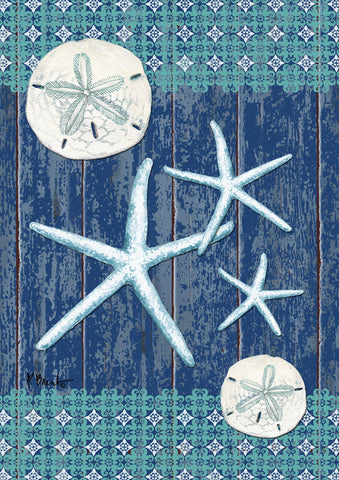 Sand Dollars and Sea Stars Flag image 1