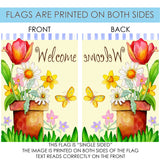 Potted Welcome Flag image 9