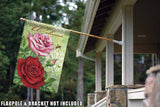 Rose Welcome Flag image 8