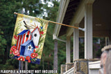 Birdhouse Trio Flag image 8