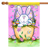 Bunny In A Basket Flag image 5