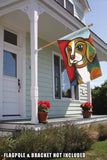 Pawcasso-Beagle Flag image 8