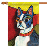Pawcasso-Boston Terrier Flag image 5