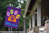 Welcome Paws- Purple Flag image 8