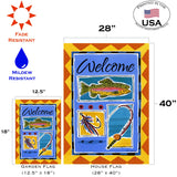 Rainbow Trout Welcome Flag image 6