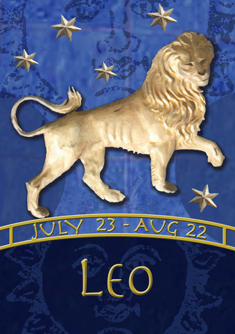 Zodiac-Leo Flag image 1