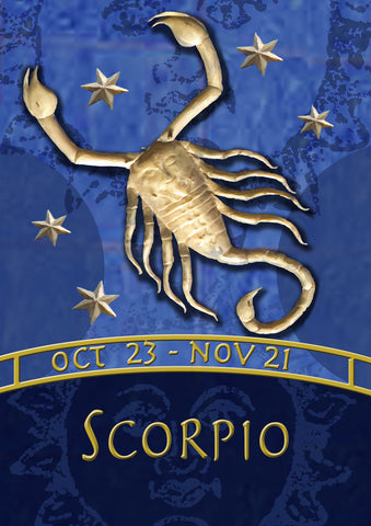 Zodiac-Scorpio Flag image 1