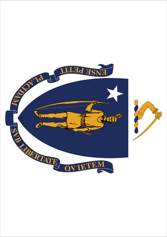 Massachusetts State Flag Flag image 1