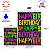 Marquee Birthday Flag image 6