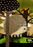 Happy Hedgehog Flag image 2