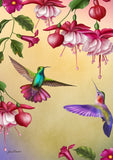 Thirsty Hummingbirds Flag image 2