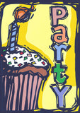 Cup Cake Party Flag image 2