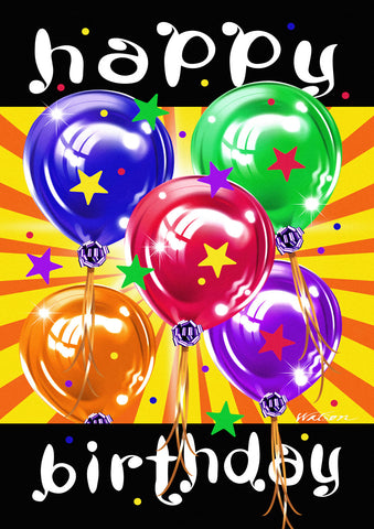 Birthday Balloons Flag image 1