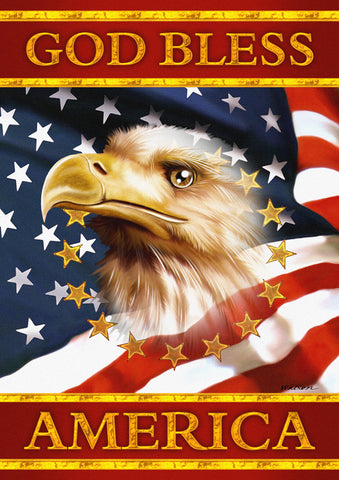 God Bless America Flag image 1