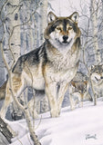 Snow Wolves Flag image 2