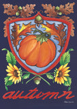 Autumn Pumpkin Crest Flag image 2