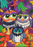 Owl Family Flag image 2