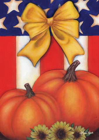 Patriotic Fall Flag image 1