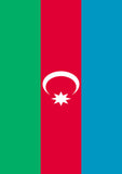 Flag of Azerbaijan Flag image 2