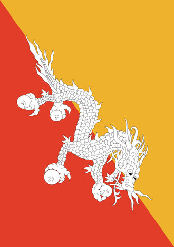 Flag of Bhutan Flag image 1