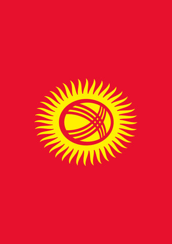 Flag of Kyrgyzstan Flag image 1