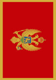 Flag of Montenegro Flag image 2