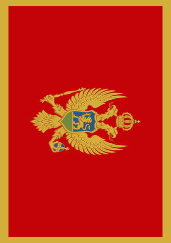 Flag of Montenegro Flag image 1